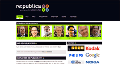 Desktop Screenshot of 10.re-publica.de